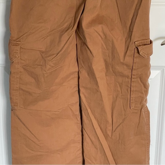 Abercrombie & Fitch Brown Cotton Relaxed Straight Cargo Pants - 47007 - Picture 6 of 12